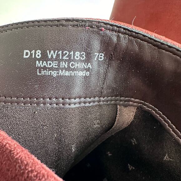 Cole Haan Parker Grand OS Knee High Boot Cherry Mahogany 7 - Picture 5 of 12